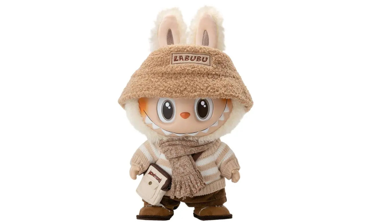 THE MONSTERS Labubu Dress Be Latte Vinyl Plush Doll 15-Inch